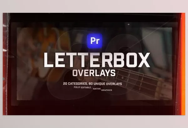 Project – Film LetterBox Overlays Pack For Premiere Pro by xFxDesigns – Download 54306060