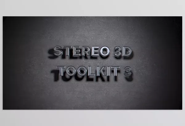 Project – Stereo 3D Toolkit by Ryan Cashman – Download