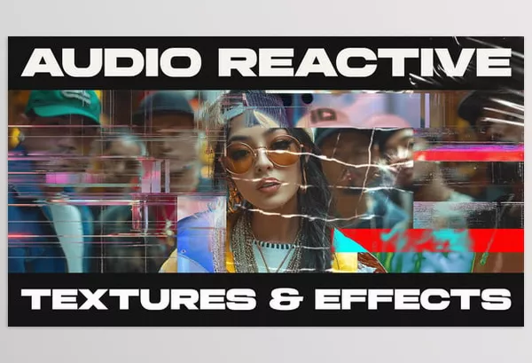 Project – Audio Reactive Textures and Effects by GrussGott – Download 54531424