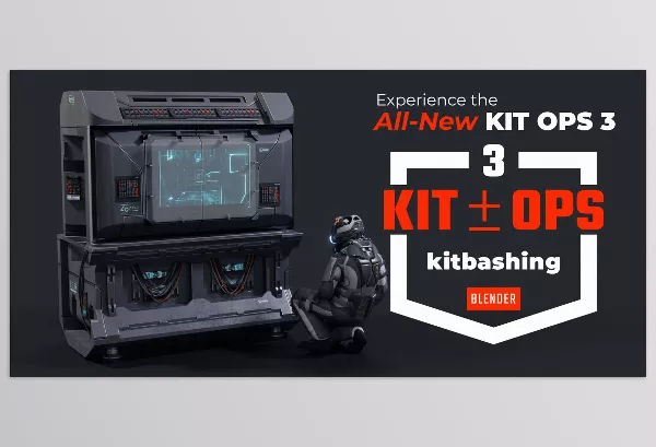 Blender Addon – Kit Ops 3 Pro: Premiere Kitbashing Addon by Chipp Walters – Download