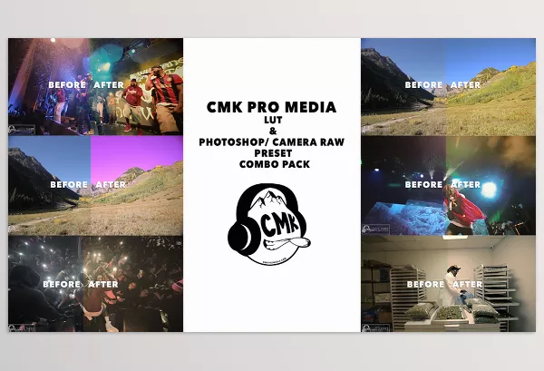 LUT Pack – CMK PRO MEDIA LUTs and PS/CAMERA RAW PRESETS by Andrew Yager – Download