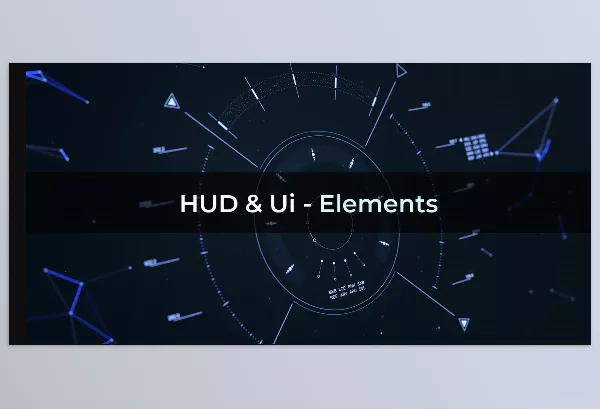 Asset – Hud & Ui Elements Blender Addons by Efeitos Pro – Download