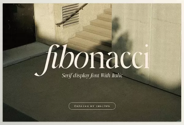 Photoshop Plugin – Fibonacci | Serif With Italic Font by The_Type – Download
