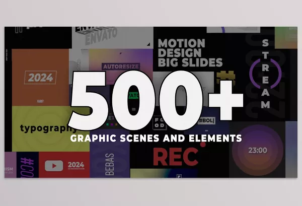 Project – Graphic Pack Typography for After Effects by FAMOT – Download 54817694