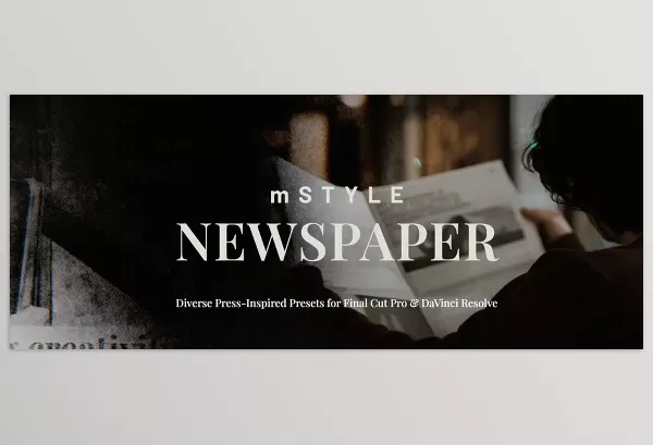 Resolve Tool – mStyle Newspaper by MotionVFX – Download