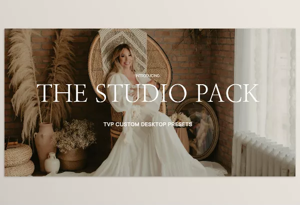Lightroom Preset – The Studio Pack by Tricia Victoria and Co – Download