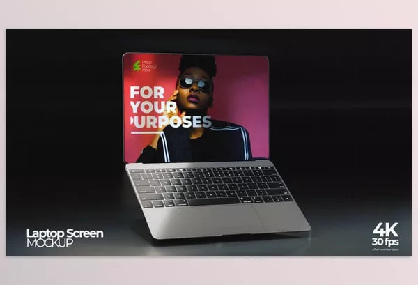 Project – Dynamic Laptop Screen Display Mockup Premiere by afternoon_studio – Download 54967698