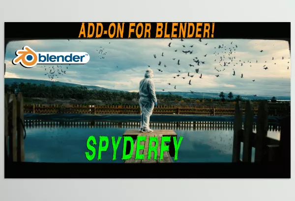 Blender Addon – Spyderfy by LIGHTARCHITECT – Download