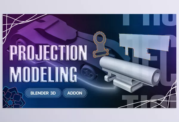 Blender Addon – Projection Modeling by Vovrzull – Download