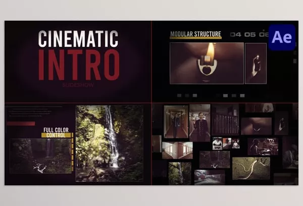 Project – Cinematic Intro Slideshow for After Effects by OneMotionStudio – Download 55301154