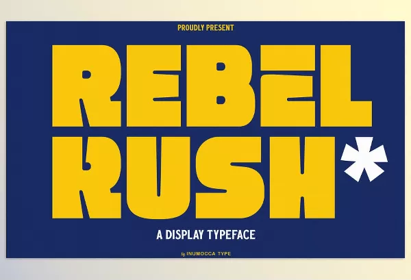 Font – Rebel Rush by inumocca_type – Download