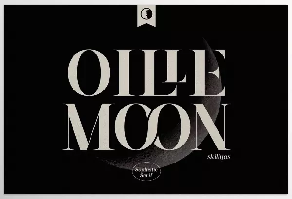 Font – Oille Moon Display Serif by Skillyas_Studio – Download