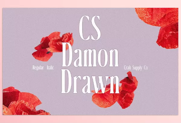 Font – CS Damon Drawn by Craft Supply Co. – Download