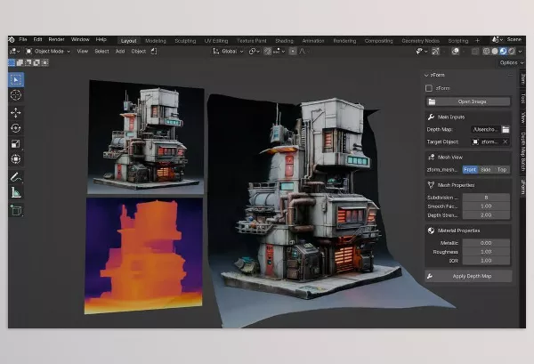 Blender Addon – Zform by Viz Life Studio – Download
