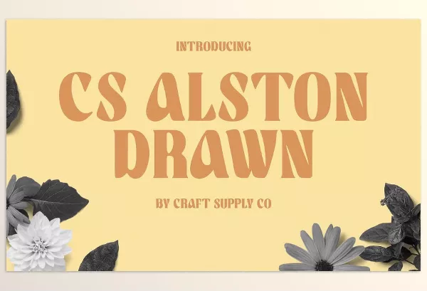Font – CS Alston Drawn by Craft Supply Co. – Download