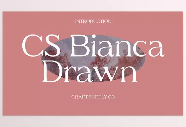 Font – CS Bianca Drawn by Craft Supply Co. – Download