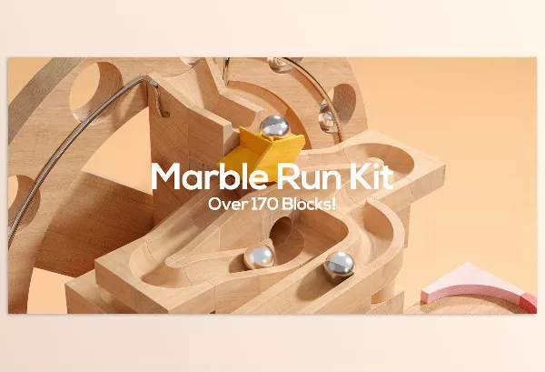 Blender Addon – Marble Run Kit by Alan Luk – Download