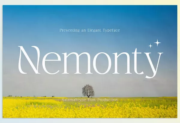 Font – Nemonty by Salamahtype – Download