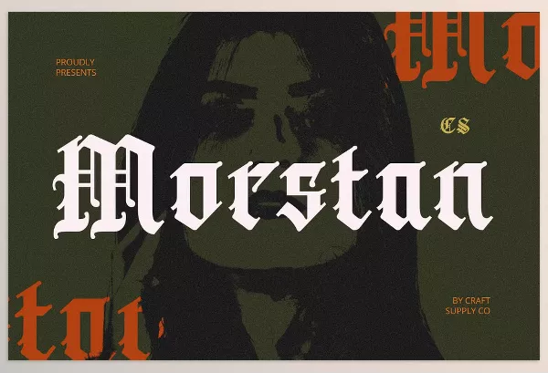 Font – CS Morstan by Craft Supply Co. – Download