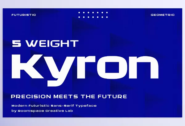 Font – Kyron by roomspace – Download