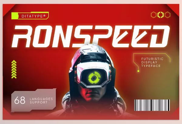 Font – Ronspeed by Ditatype – Download