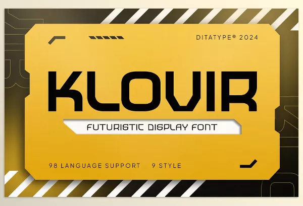 Font – Klovir by Ditatype – Download