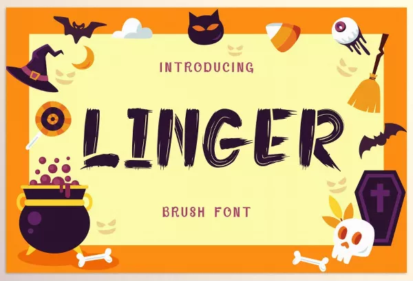Font – Linger Brush Font by PutraCetol Studio – Download