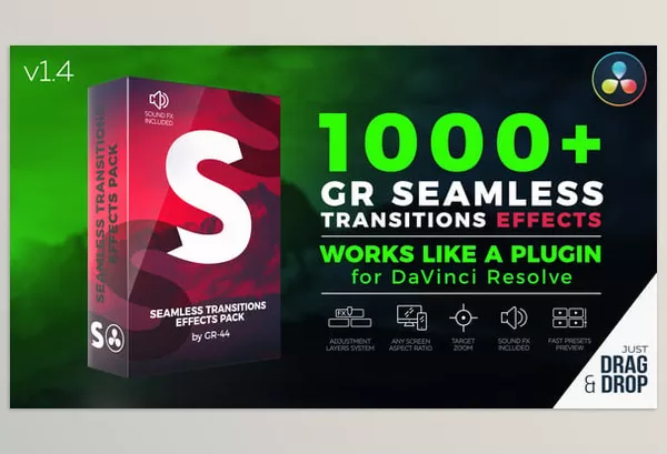 Resolve Tool – GR Seamless Transitions Effects for Davinci Resolve by GR-44 – Download 52438114