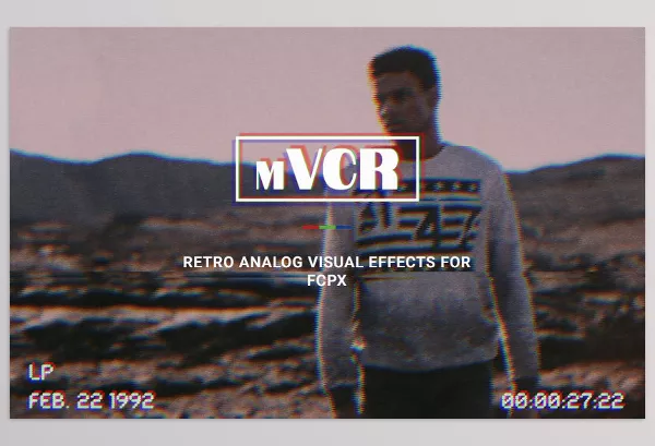 FCP Template – mVCR by MotionVFX – Download