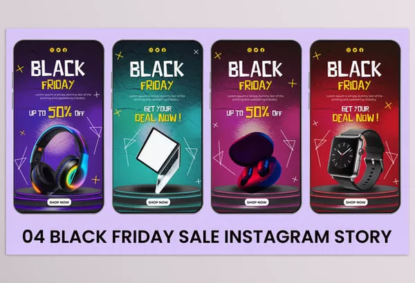 Project – Black Friday Sale Instagram Story by PixelVista – Download 55395871