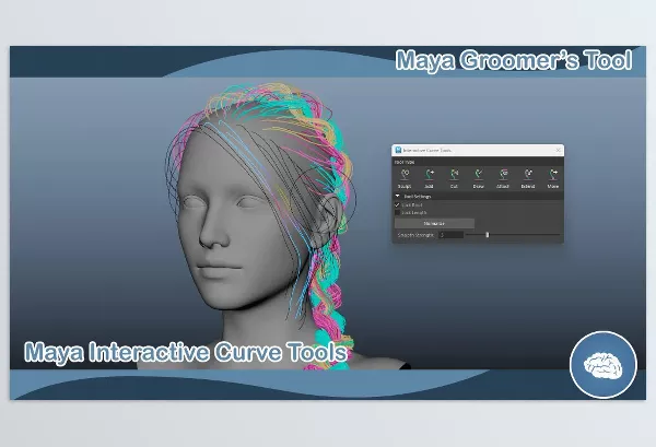 Asset – Maya Groomer’s Tools by No Brain Tools – Download