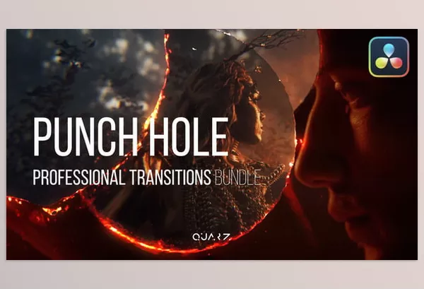 Resolve Tool – Punch Hole Transitions for Davinci Resolve by Quarz – Download 55612485