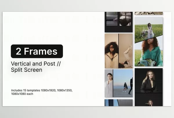 Plugin – Split Screen Vertical and Post Frames 2 by Proomok – Download 55915508
