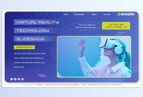Project – Virtual Reality Technology Slideshow by TranSMaxX – Download 55906541