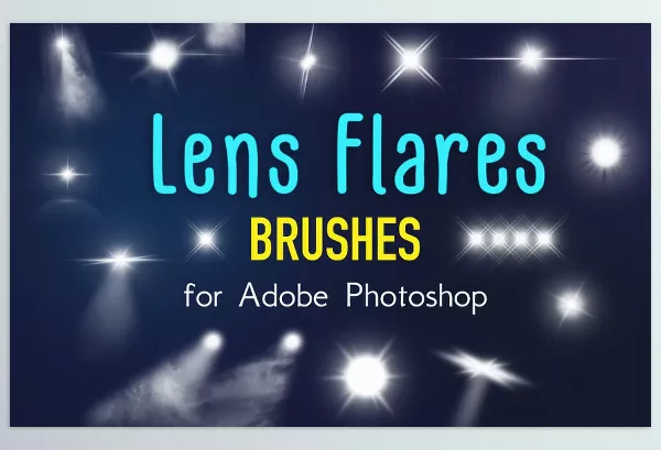 Photoshop Plugin – Lens Flare Brushes for Adobe Photoshop by MixPixBox – Download