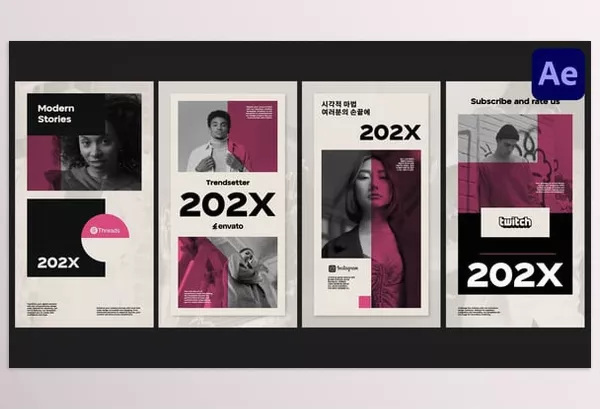 Project – Modern Stories for After Effects by LikeThisMotion – Download 55010810