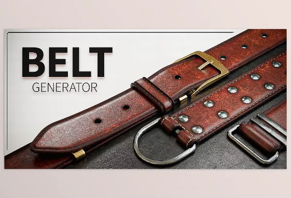 Blender Addon – Belt Generator by CGI Forge – Download