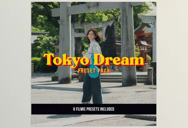 Lightroom Preset – Tokyo Dream Preset Pack by VG Studios – Download