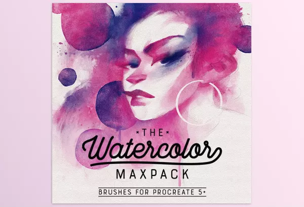 Plugin – The Watercolor MaxPack by MaxPacks – Brushes for Procreate – Download