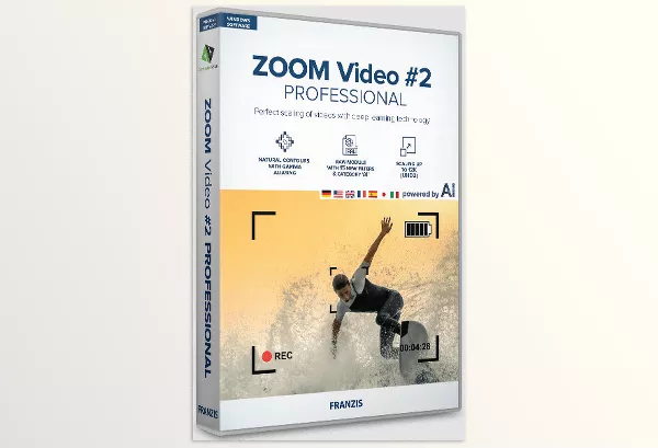 Software – ZOOM Video #2 professional by Franzis – Download