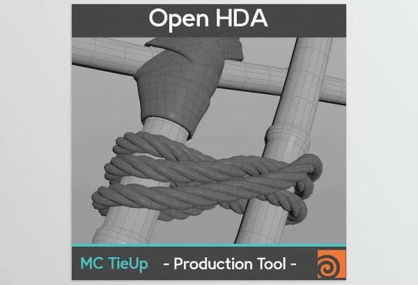 Plugin – TieUp For Houdini by MC WorldKit – Download