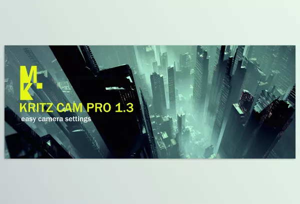 Blender Addon – Kritz Cam Pro Addon For Blender by KRITZ STUDIO 3D – Download