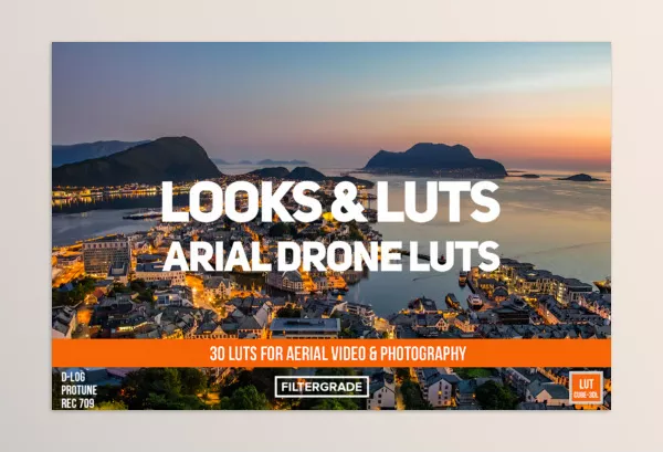 Plugin – Looks and LUTs Aerial Drone LUTs by FilterGrade – Download