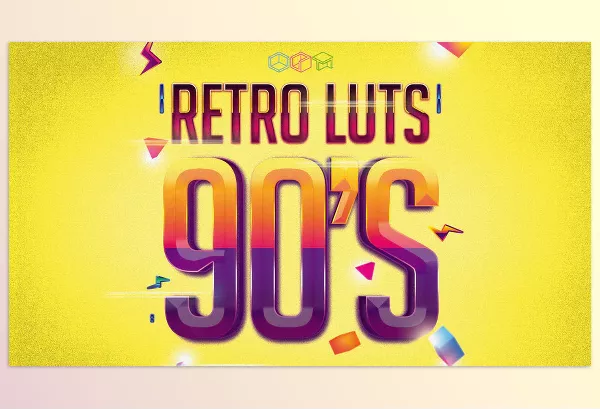 LUT Pack – Retro 90’s LUTs by Triunedigital – Download