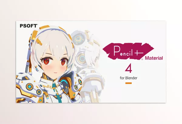 Blender Addon – PSOFT Pencil+ 4 Line – Download