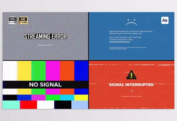 Project – Signal Lost Overlays by GrussGott – Download 56336142