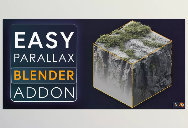 Blender Addon – Easy Parallax by Blender Procedural – Download