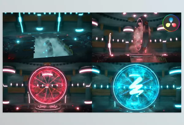 Resolve Tool – Portal Of Light for DaVinci Resolve by VFXgenerator – Download 56581356