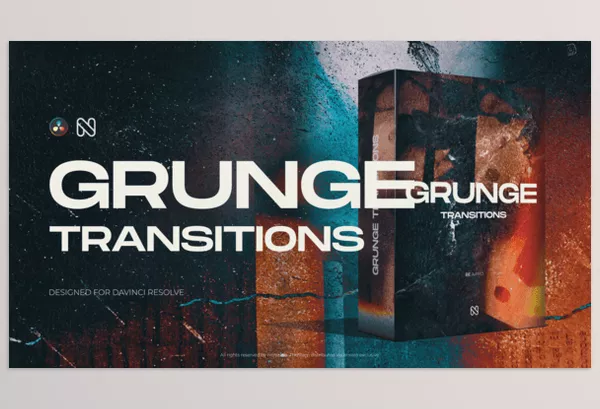 Resolve Tool – Grunge Transitions for DaVinci Resolve by nitrozme – Download 56698094