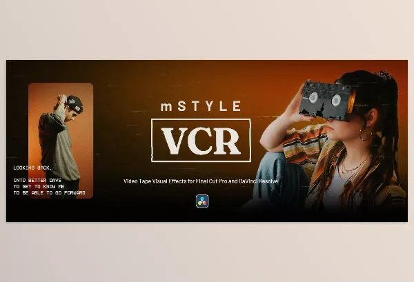 Resolve Tool – mStyle VCR by MotionVFX – Download